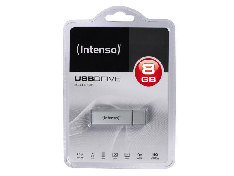 8GB 2.0 ALU Line silver