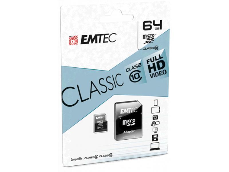 MICROSD CLASSIC CLASSE10 G4GB