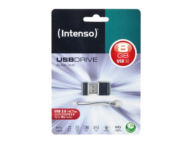 Intenseo Slim Line 8GB (USB Flash Drive 3.2)