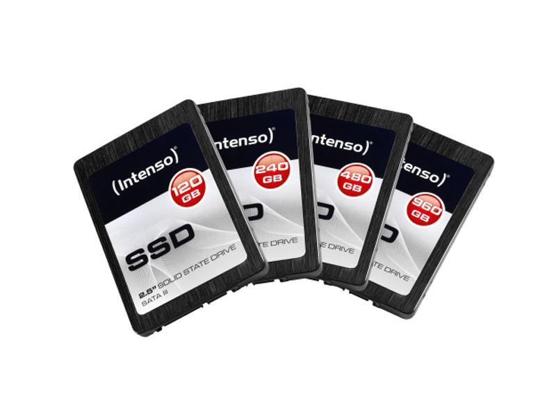 INTENSO SOLID STATE DRIVE SSD HIGH 25" 120GB SATA-III 3813430