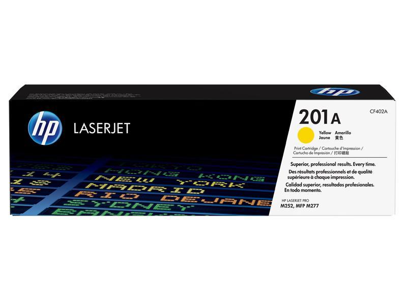 HP 201A Yellow LaserJet Toner Cartridge - Toner - [Y] - per HP Color LaserJet Pro MFP M277/M274/M252