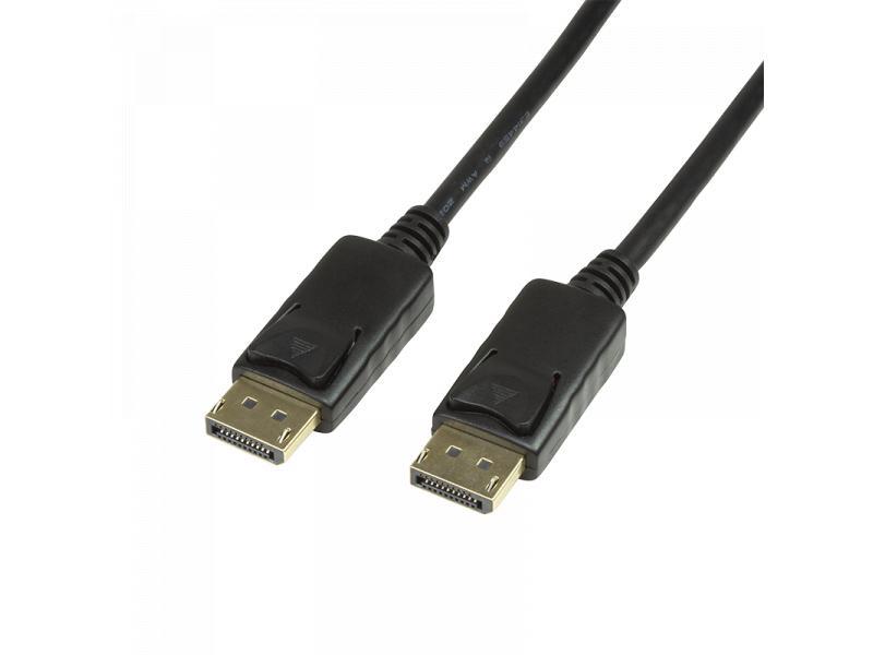 Cavo di connessione Logilink DisplayPort 1.2, 4K2K/60Hz, 7,5 m (CV0076)