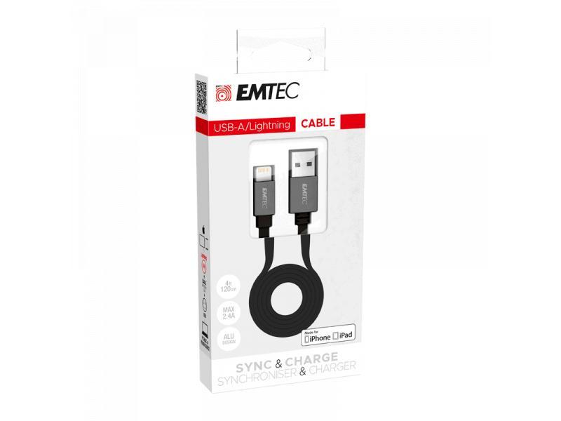 EMTEC CAVO USB-A TO LIGHTNING ECCHAT700AP T700