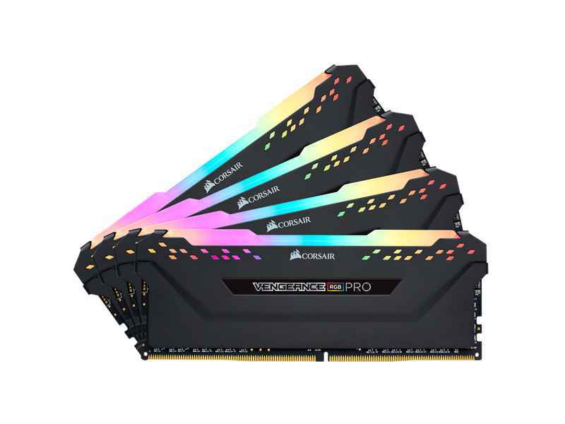 Corsair Vengeance CMW32GX4M4C3600C18 memoria 32 GB 4 x 8 GB DDR4 3600 MHz (Corsair Vengeance RGB Pro 32GB Memory Kit [4 x 8GB]