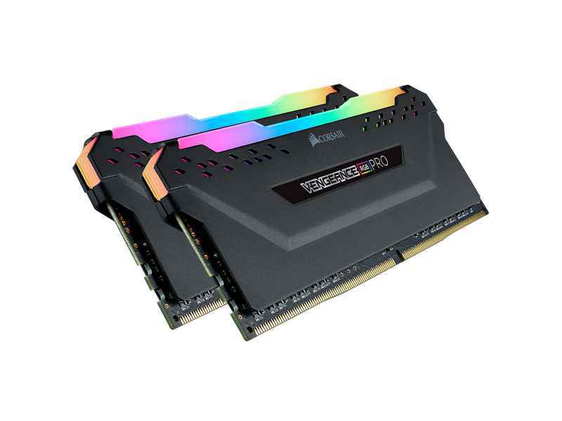 32GB 2x16G DDR4 2666 Black RGB