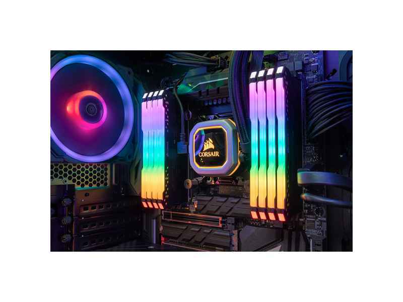 Corsair Vengeance RGB Pro CMW32GX4M2A2666C16 memoria 32 GB 2 x 16 GB DDR4 2666 MHz (CORSAIR Vengeance RGB PRO - 32 GB: 2x1)