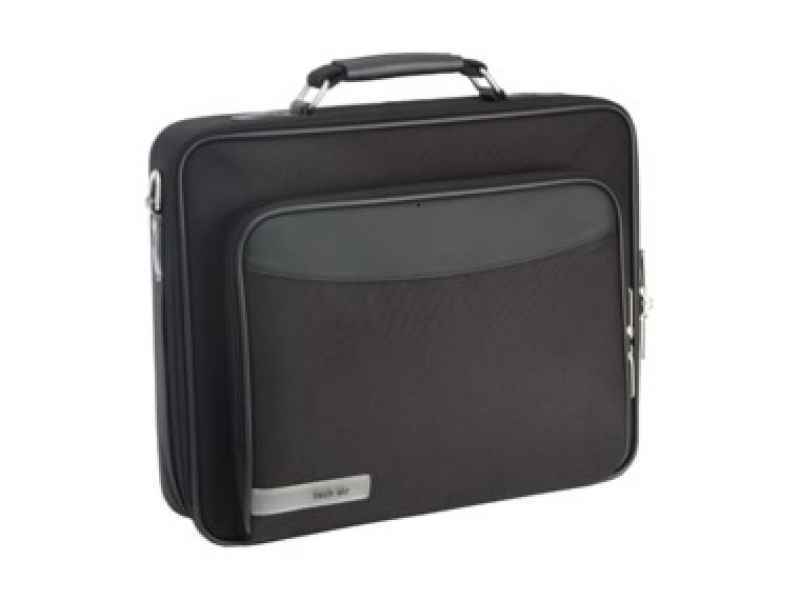 Techair Classic essential 35,8 cm [14.1] Valigetta ventiquattrore Nero (techair 14.1 black clamshell case. Supplied by Hypertec