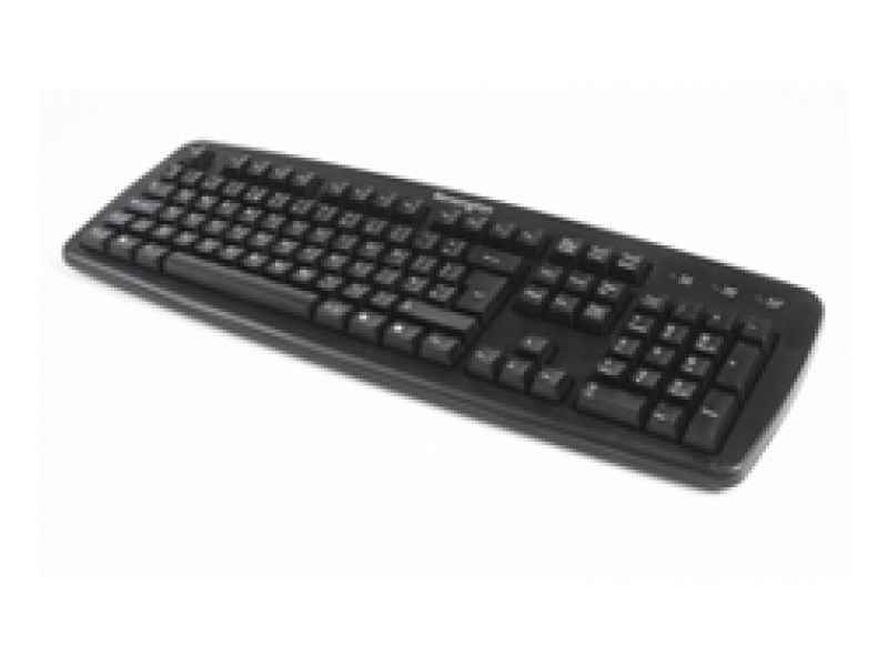 Kensington ValuKeyboard tastiera USB QWERTZ Tedesco Nero