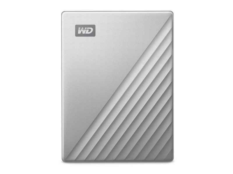 WD MY PASSPORT ULTRA 1TO SILVER USB-C/USB3.0 HDD 2.5P METAL FINISH RTL PORTABLE EXTERN