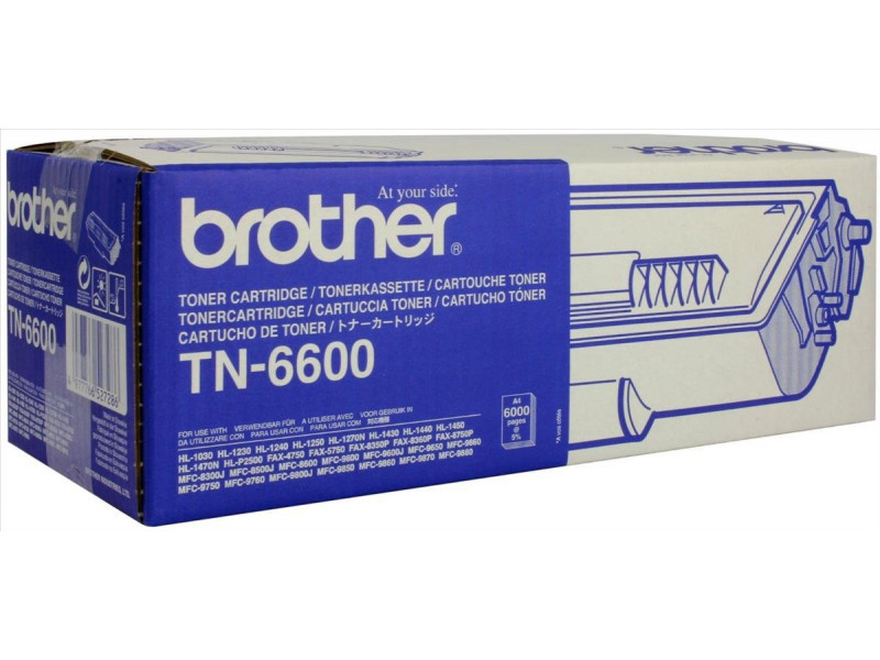 ORIGINAL Brother toner nero TN-6600 TN6600 6000 Seiten