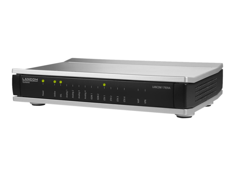 Lancom Systems 1793VA router wireless Gigabit Ethernet 4G Nero, Grigio (LANCOM 1793VA [EU] - IN)