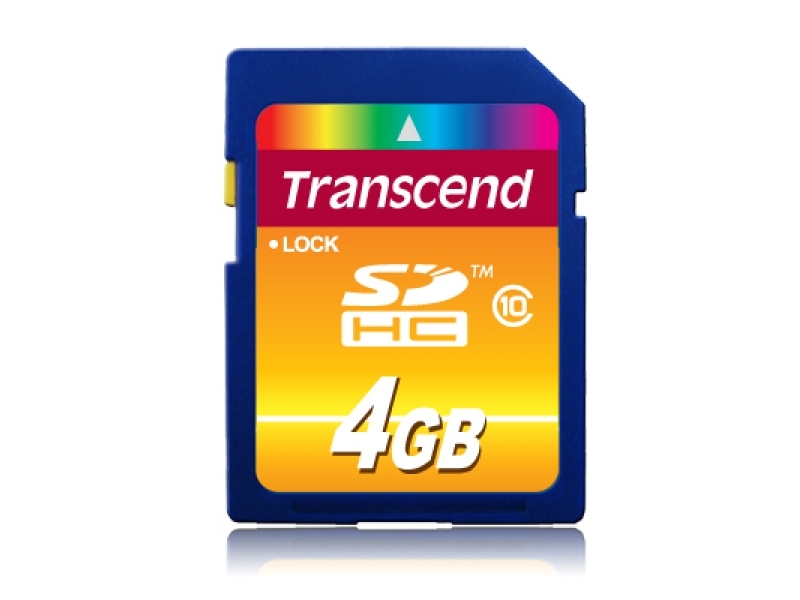 SD-CARD 4GB Transcend Classe10