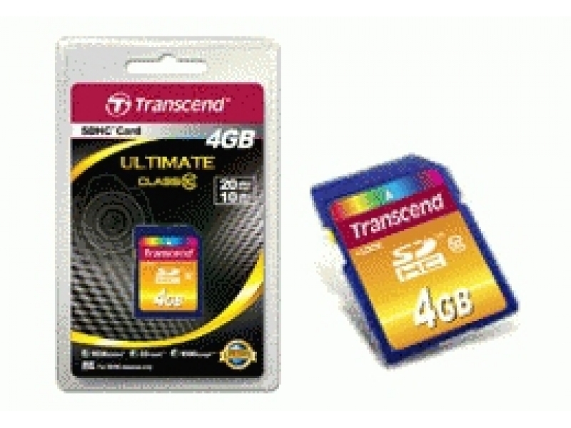 SD-CARD 4GB Transcend Classe10