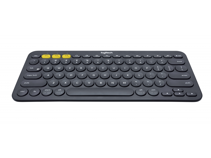 Logitech K380 Multi-Device tastiera Bluetooth QWERTY Olandese Grigio