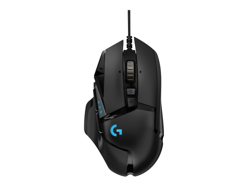 MOUSE LOGITECH GAMING WIRED G502 HERO HIGH PERFORMANCE RGB OPTICAL USB