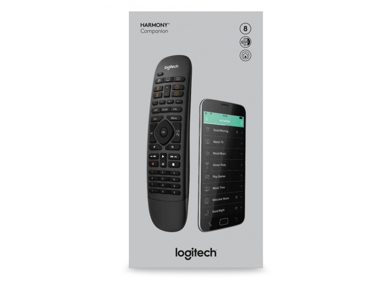 Logitech Harmony Companion Remote Control Infrared