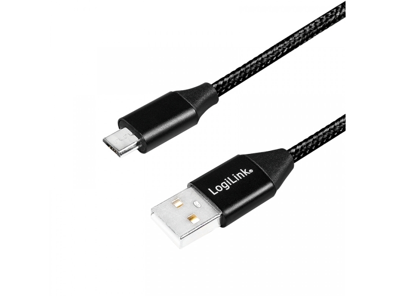 Cavo USB 2.0 LogiLink a spina micro USB da 1,0 m CU0144