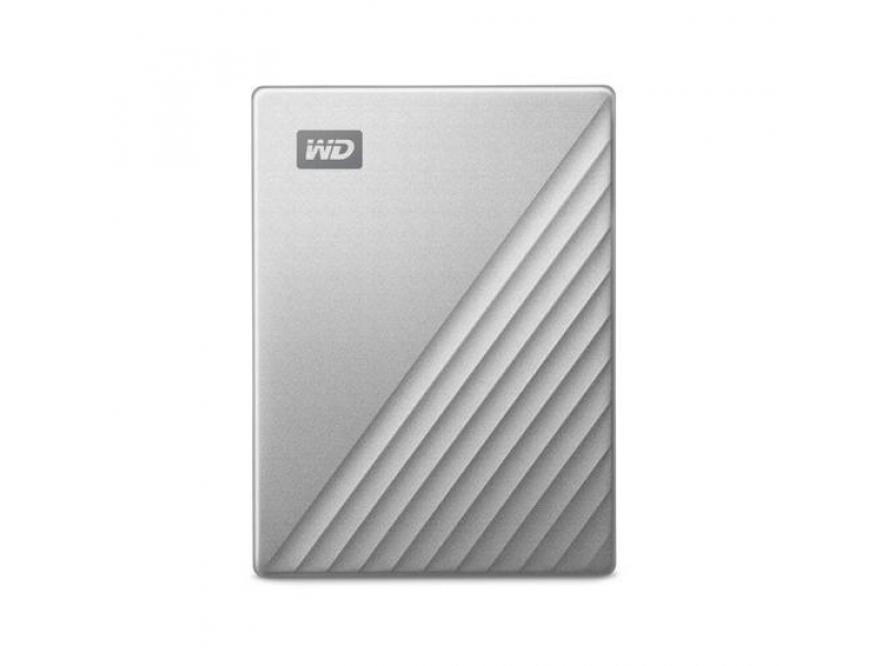 Western Digital WDBKYJ0020BSL-WESN disco rigido esterno 2 TB Argento (MY PASSPORT ULTRA 2TB FOR MAC,2TB, USB-C, USB 3.0, Window