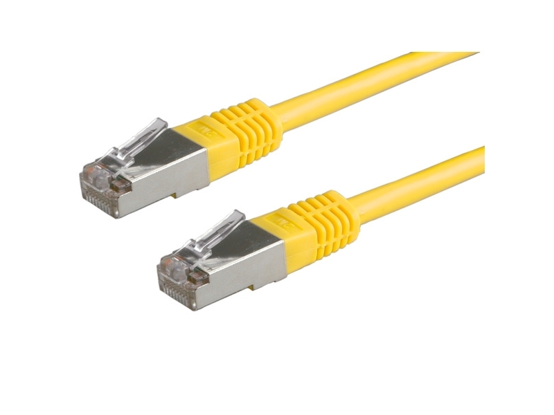 CAVO RETE 0.5M FTP CAT6 BULK GIALLO