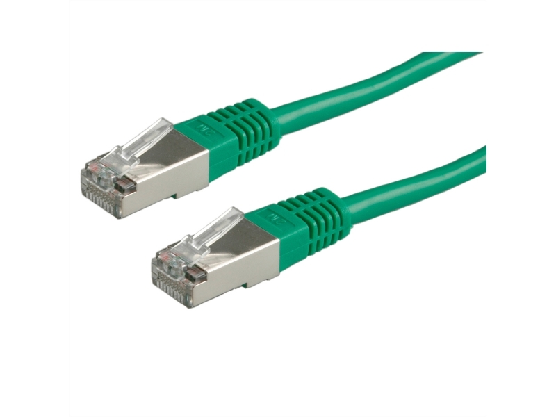 Value S/FTP [PiMF] Patch Cord Cat.6, green 10.0m cavo di rete Verde (Value CAT6 S/FTP CU Ethernet Cable Green 10m)