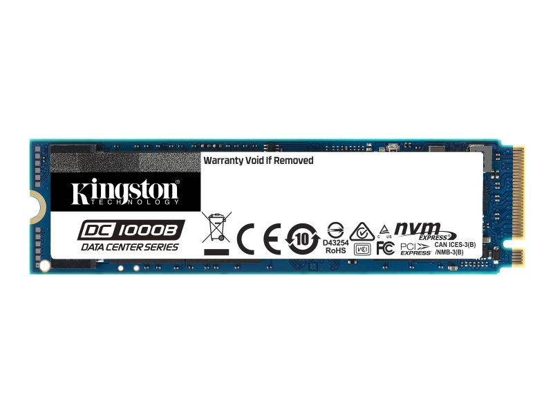 Kingston Technology DC1000B M.2 480 GB PCI Express 3.0 3D TLC NAND NVMe (480G DC1000B M.2 2280 - ENTERPRISE NVME SSD)