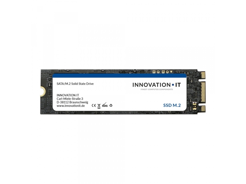 Innovation IT 00-256555 drives allo stato solido M.2 256 GB PCI Express 3D TLC (InnovationIT SSD M.2 [2280] 256GB SATA 3 Bulk)