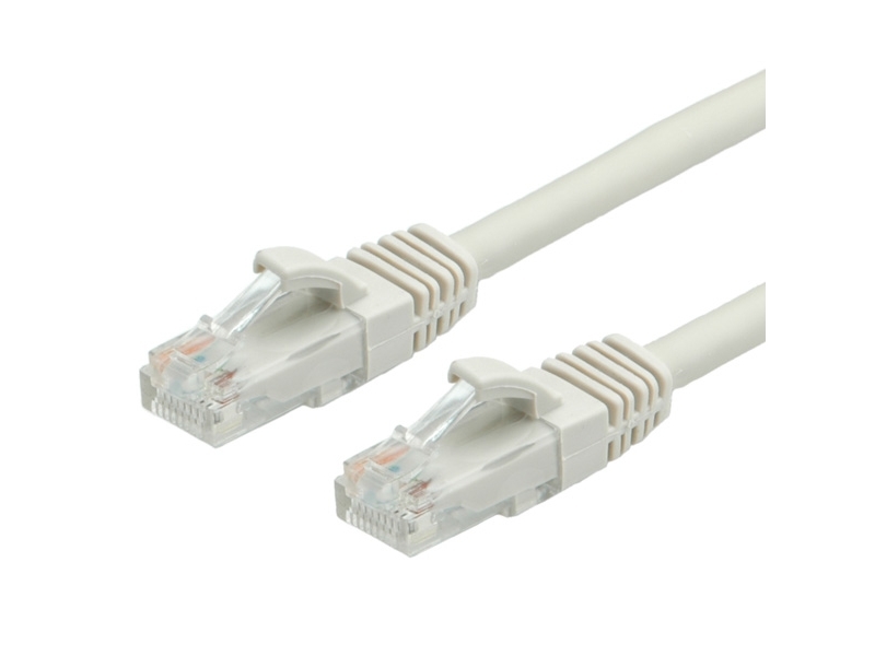 Value UTP, Cat6, 1m cavo di rete Grigio U/UTP [UTP] (Value CAT6 UTP CCA LSZH Ethernet Cable Grey 1m)