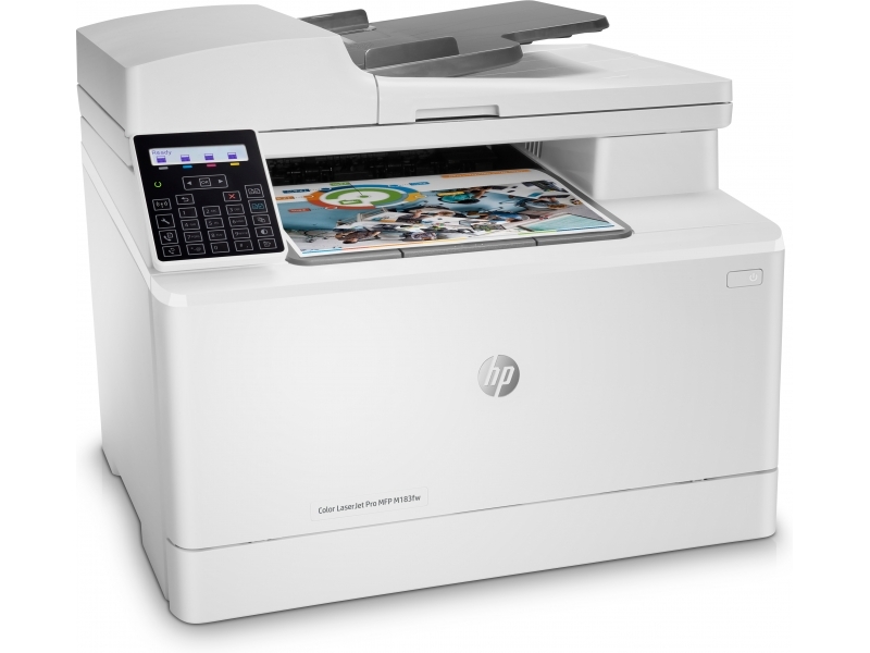 A4 HP Color LaserJet Pro MFP M183fw - Stampante mu