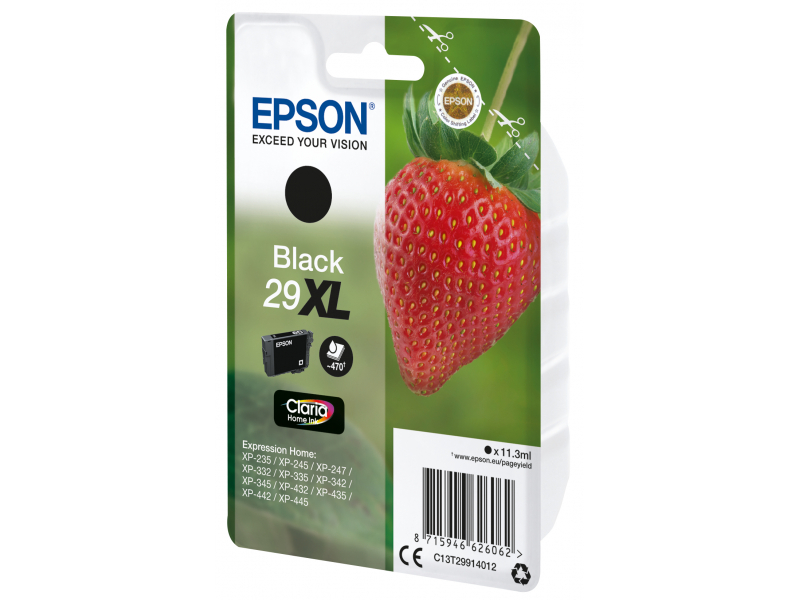 EPSON CART. INK NERO 29XL SERIE FRAGOLA