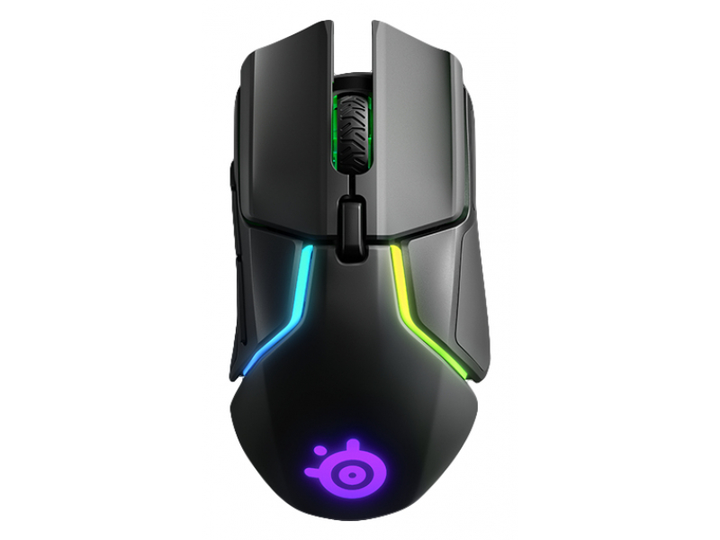 Steelseries Rival 650 mouse Mano destra RF Wireless Ottico (SteelSeries Rival 650 Wireless RGB Optical Gaming Mouse [62456])