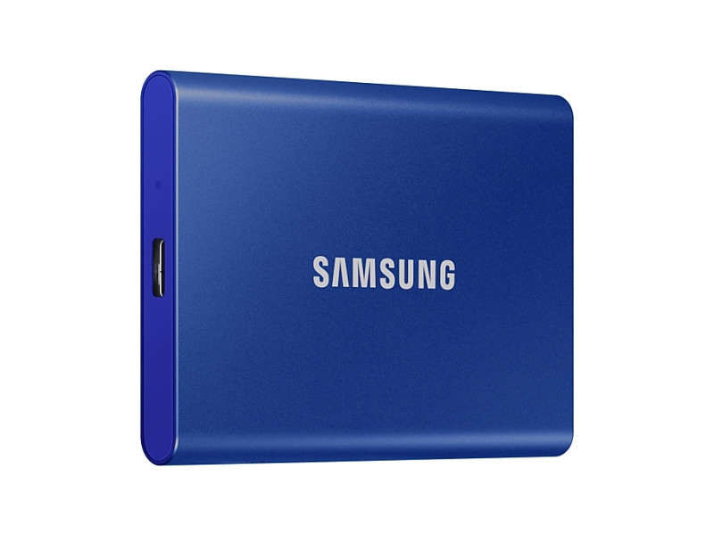 SSD Portatile T7 da 500GB uscita USB 3.2 formato18 '' Velocit Scrittura1.000 MB/s Velocit Lettura1.050 MB/s