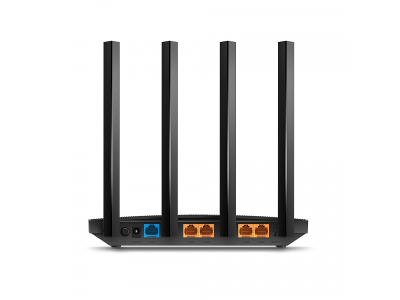 ROUTER TP-LINK Archer C80 WIREESS DUAL BAND AC1900 1300Mbps a 5GHz600Mbps a 2.4GHZ 5P GIGABIT4 ANTENNE MU-MIMO IPTV