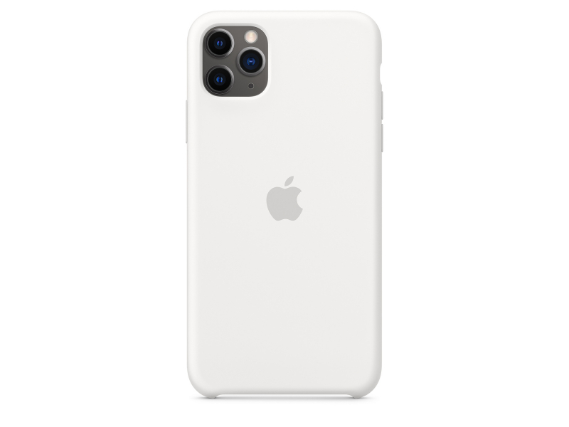 iPhone 11 Pro Max Silicone Case - White