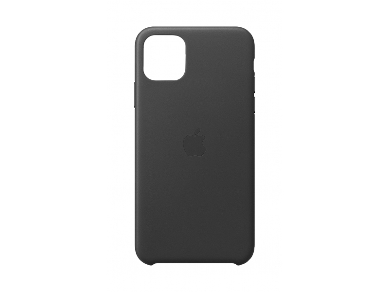 iPhone 11 Pro Max Leather Case - Black