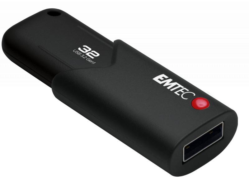 Chiavetta USB 32GB EMTEC B120 Fare clic su Secure USB 3.2 (100MB/s)