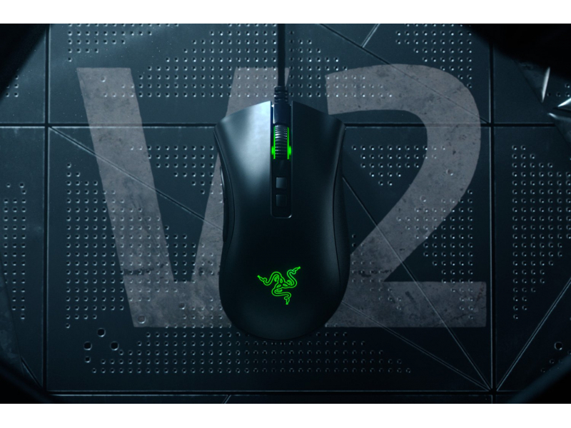 Razer DeathAdder V2 mouse Mano destra USB tipo A -20000 DPI (RAZER DEATHADDER V2 GAMING MOUSE BLK)