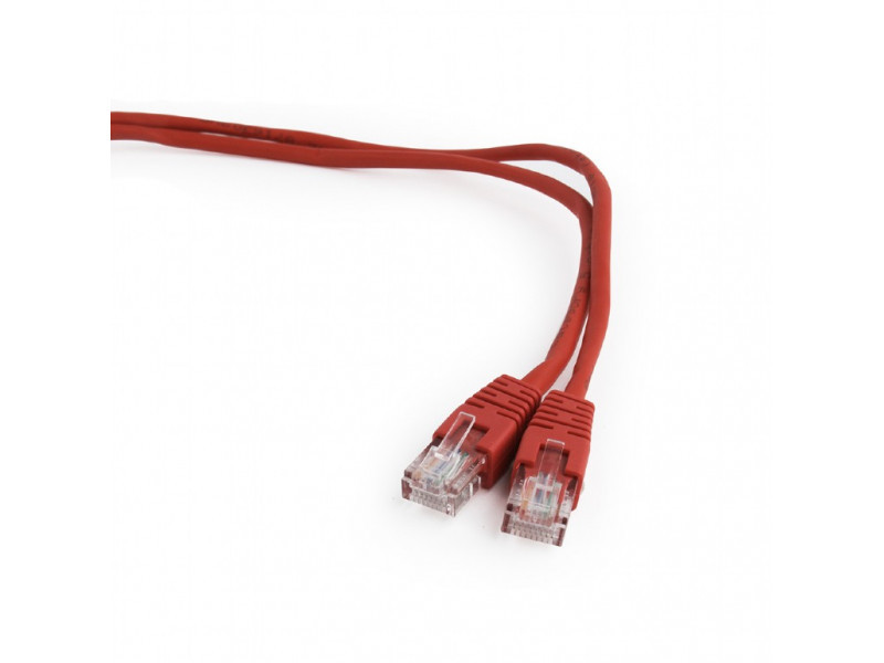 Cavo patch UTP CableXpert CAT5e rosso 1 m PP12-1M/R