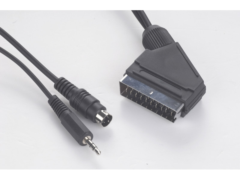 CableXpert SCART plug to S-Video audio Cavo da 10 metri CCV-4444-10M