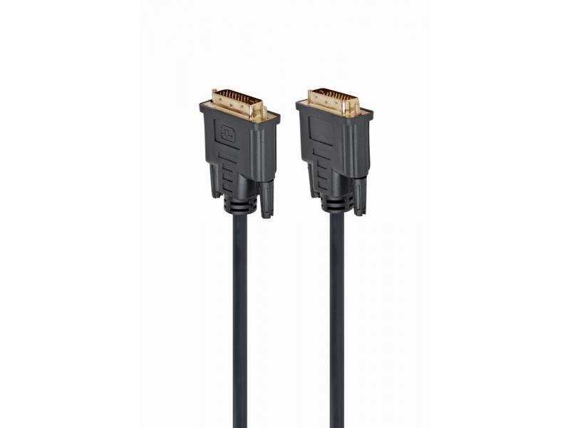 Cavo video CableXpert DVI dual link 10 piedi nero CC-DVI2-BK-10