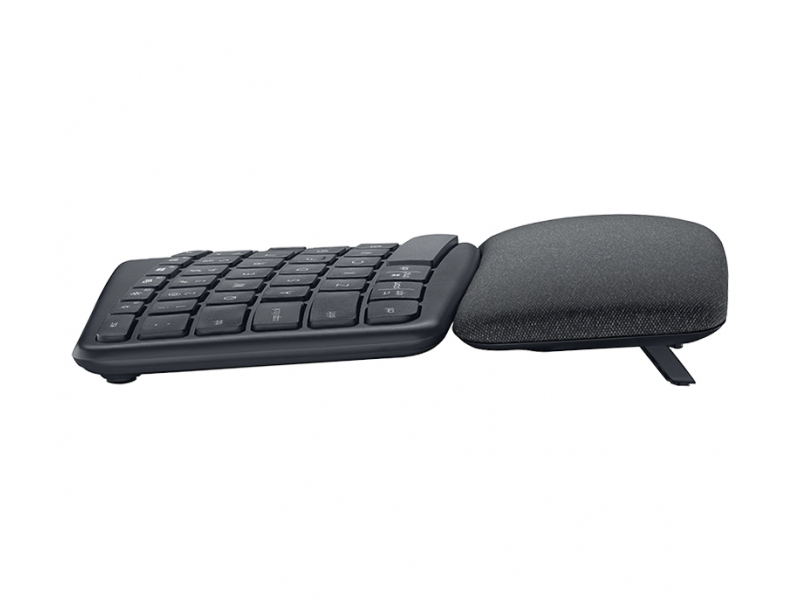 Logitech Ergo K860 tastiera Universale RF senza fili + Bluetooth QWERTZ Tedesco Grafite