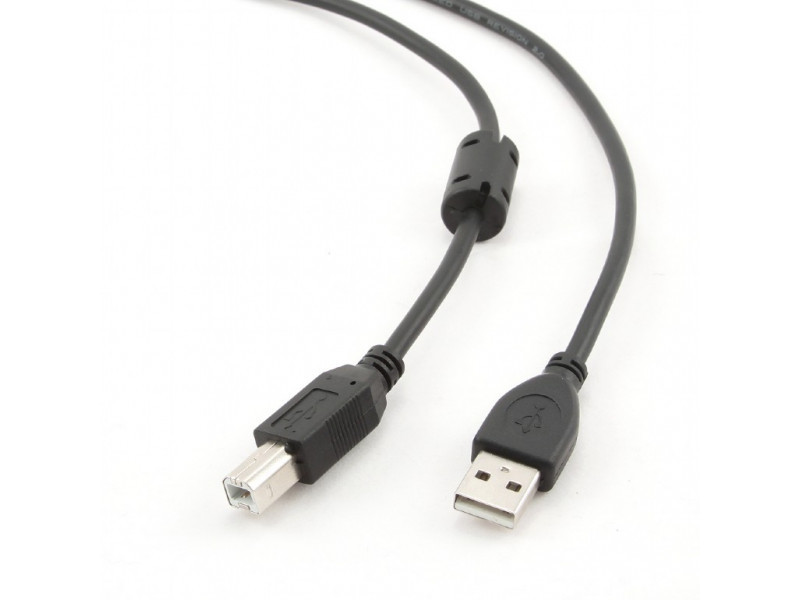 Cavo CableXpert da USB A a USB B con nucleo in ferrite 4,5 metri CCF-USB2-AMBM-15