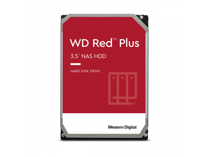 WD Red Plus 8TB 3.5 SATA 256MB - Disco rigido - Serial ATA WD80EFBX