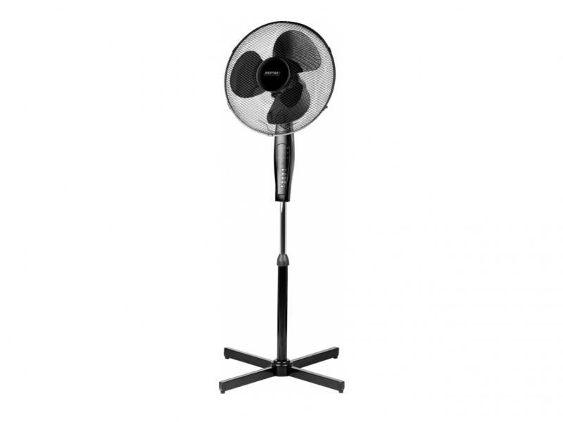 Ventilatore da pavimento MPM 40cm MWP-19/C con telecomando (nero)