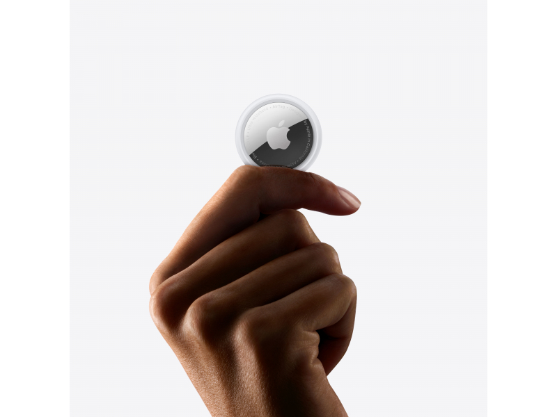 Apple AirTag Articolo Cercatore Argento, Bianco (Apple AirTag - anti-tab Bluetooth-tag)