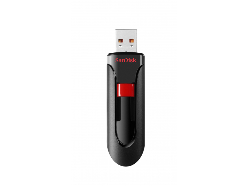 SanDisk Cruzer Glide unitÃ  flash USB 256 GB USB tipo A 2.0 Nero, Rosso (USB STICK CRUIZER GLIDE 256GB - .)