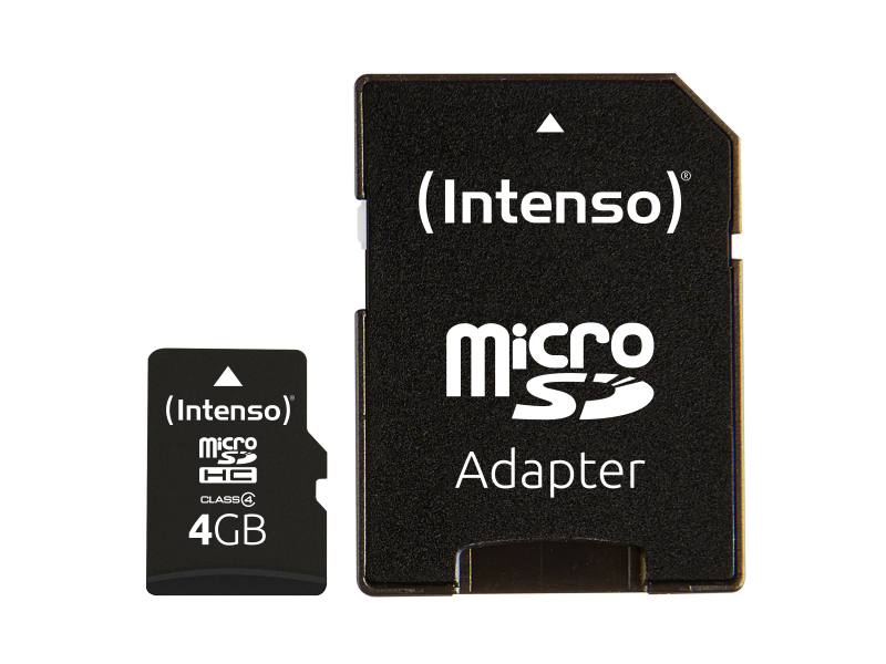 SD MicroSD Card 4GB Intenso i