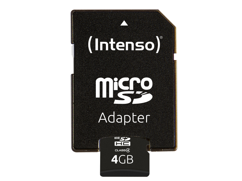 SD MicroSD Card 4GB Intenso i