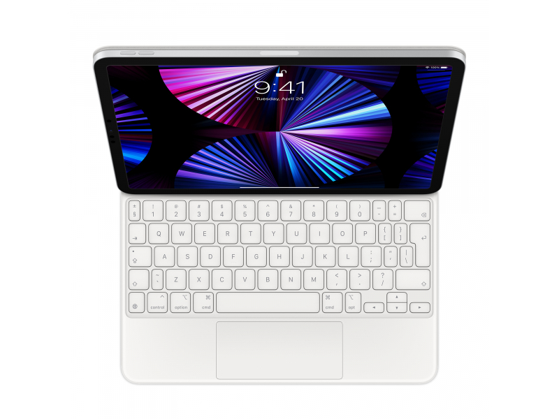 Tastiera Apple MJQJ3Z/A per dispositivo mobile Bianco AZERTY US International