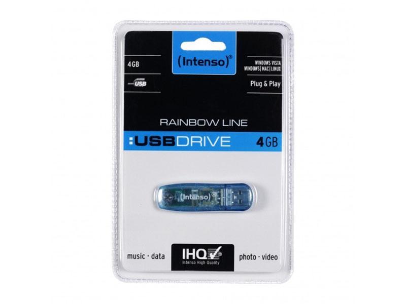 Intenseo Rainbow Line 4 GB - Blu