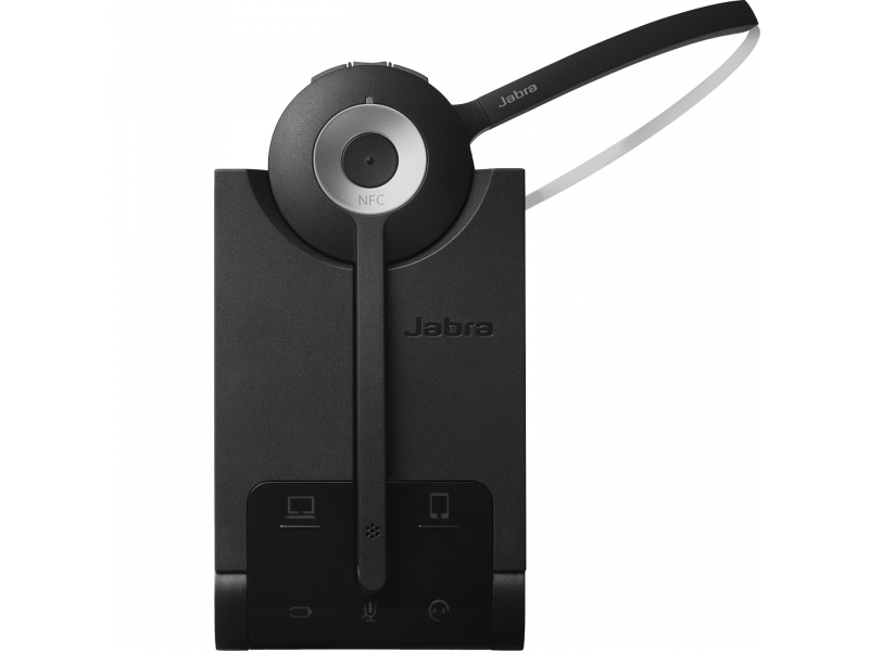 Jabra 935-15-503-201 cuffia e auricolare Wireless Passanuca, A clip, A Padiglione Ufficio Bluetooth Nero